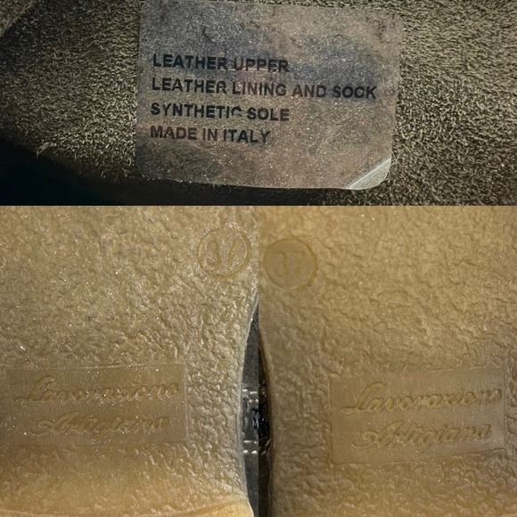 Sundance Deirdre Over Knee Burnished Green Suede 1" Block Heel Boot 37 7 $268 - Picture 10 of 10